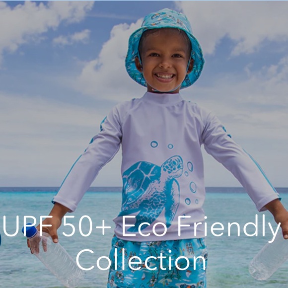 Flap Happy Boy’s UPF 50+ Graphic Rash Guard - Turtle - Size 2 - Picture 7 of 7